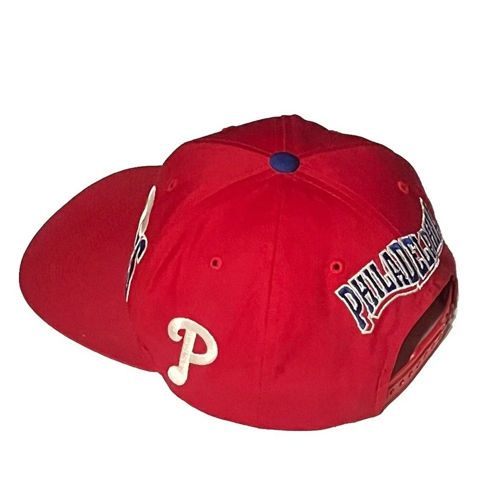 Vintage Philadelphia Phillies Hat Splash Wave Sports Specialties Blockhead Rare